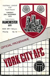 york away league cup 1973 to 74 proga